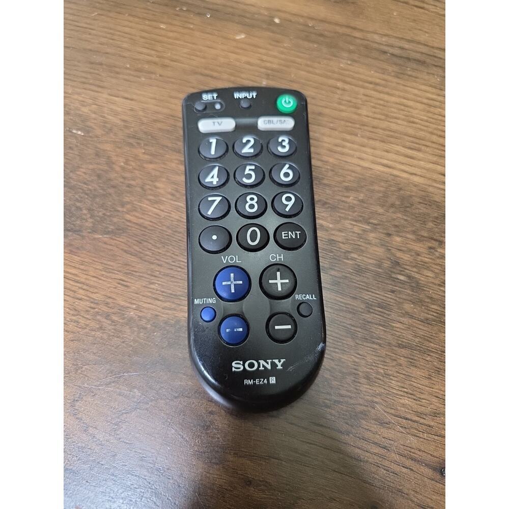 Sony Remote Commander RM-EZ4 2 Component Brand Remote‎ Control No Back Cover
